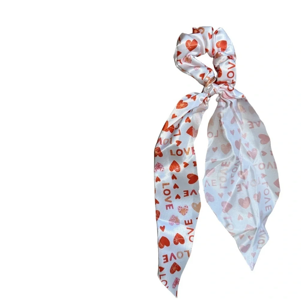 Love Print Kids and women’s Hair Scrunchie